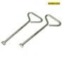 Monument MLK24 Manhole Cover Lift Keys Pack of 2 - 24in - MLK24