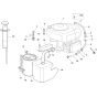 Viking MR385 - Engine - Parts Diagram