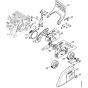 Genuine Stihl MS171 / E – Hand Guard Chain Brake