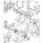 Genuine Stihl  MS361 C-B / N - Chain tensioner