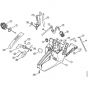 Genuine Stihl MS381 / H - Tank housing