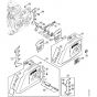 Genuine Stihl MS441 C-M / N - Chain Tensioner