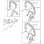 Genuine Stihl MS462 C-M / AD - Handlebar