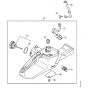 Genuine Stihl MS462 C-M / O - Tank housing