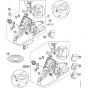 Genuine Stihl MS661 / J - Tank housing