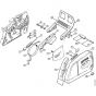 Genuine Stihl MS880 / F - Chain brake