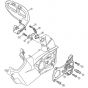 Genuine Stihl MSA160 T / C - Hand guard, Chain brake