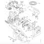 Stihl MSA220.0 T - Shroud - Fan Housing - Oil Pump - Hand Guard - Chain Brake - Parts Diagram