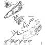 Genuine Stihl MSE190 C-BQ / A - MSE 170 C, 190 C, 210 C: Electric motor, Motor housing