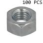 M12 Plain Nut, Pack of 100