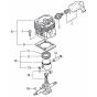 Tanaka PM-25,25D - Cylinder Piston Crankshaft