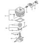 Tanaka PM-45 - Cylinder Piston Crankshaft