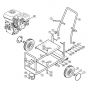 Genuine Stihl RB301 / A - Chassis