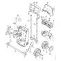 Genuine Stihl RE118 / C - Chassis