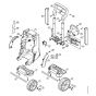 Genuine Stihl RE119 / C - Chassis