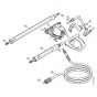 Genuine Stihl RE142 / G - Spray gun, Spray lance/wand