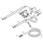 Genuine Stihl RE162 / G - Spray gun, Spray lance/wand