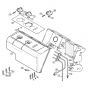 Genuine Stihl RE500 W / N - Instrument panel