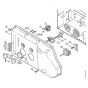 Genuine Stihl RE640 W / U - Instrument panel