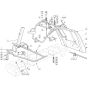 RM28 H - 2009 - 2T1534433/09G - Mountfield Ride On Mower Frame Diagram