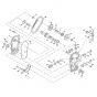 Cobra RM53SPH - TN2160SXARH Gearbox Diagram