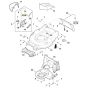 Stihl RMA243.3 - Housing - Parts Diagram