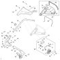 Stihl RMA248.3 - Handle - Parts Diagram