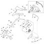 Stihl RMA443.3 - Handle - Parts Diagram