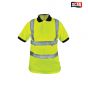 Scan Hi-Vis Yellow Polo Shirt - L (42in) - BX130