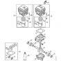 Genuine Stihl SH86 / B - SH 86: Crankcase, Cylinder