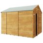 Store More Overlap Apex Shed - 10x8 Windowless