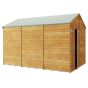 Store More Overlap Apex Shed - 12x8 Windowless