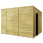 Store More Tongue and Groove Pent Shed - 10x8 Windowless