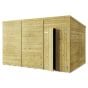 Store More Tongue and Groove Pent Shed - 12x8 Windowless