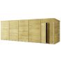 Store More Tongue and Groove Pent Shed - 20x6 Windowless