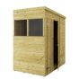 Store More Tongue and Groove Pent Shed - 4x6 Windowed