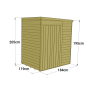 Store More Tongue and Groove Pent Shed - 4x6 Windowless