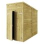 Store More Tongue and Groove Pent Shed - 4x8 Windowless