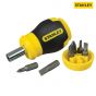 Stanley Stubby Screwdriver - Non Ratchet - 0-66-357