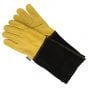 Genuine Town & Country Deluxe Premium Leather Gauntlet Gloves, Medium - TGL109M - ONLY 4 LEFT