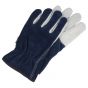 Town & Country Deluxe Premium Leather & Suede Gloves Large - TGL418L