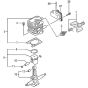 Tanaka TCP-25B - Cylinder Piston Crankshaft