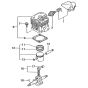 Tanaka THB-2510 - Cylinder Piston Crank Shaft