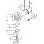 Tanaka THT-2530-2540 - Cylinder Piston Crank Shaft