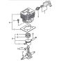 Tanaka TIA-340-9526 - Cylinder Piston Crankshaft