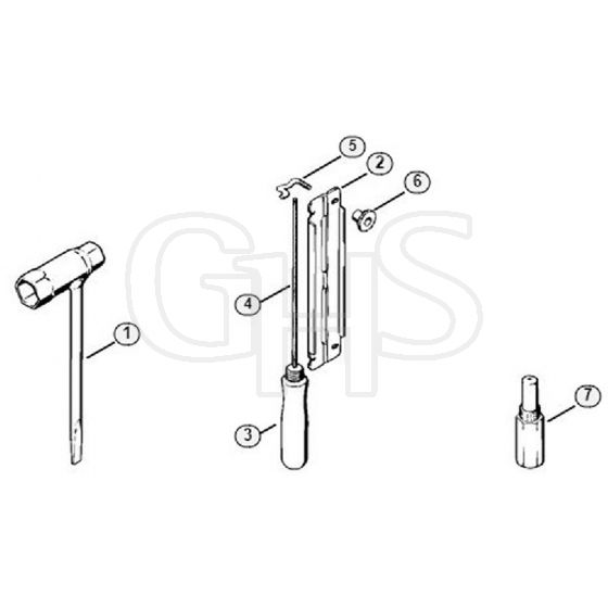 Genuine Stihl 015 AV / J - Tools, Extras