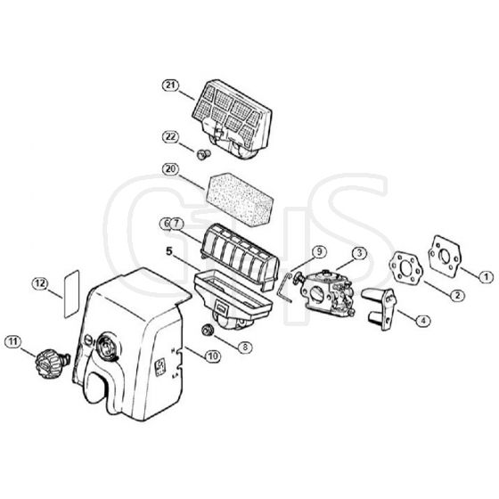 Genuine Stihl 023 L / M - Air filter