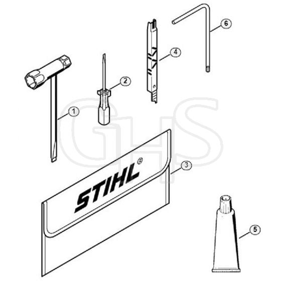 Genuine Stihl 023 L / T - Tools, Extras