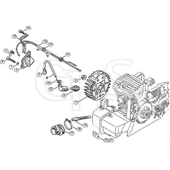 Genuine Stihl 029 / F - Ignition system