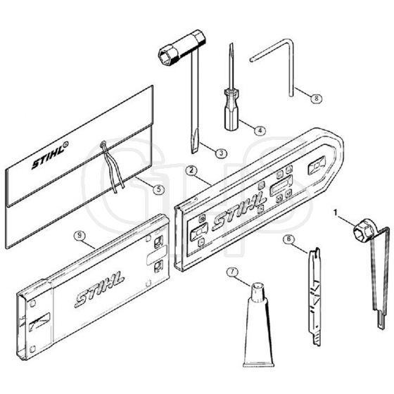 Genuine Stihl 029 / M - Tools, Extras